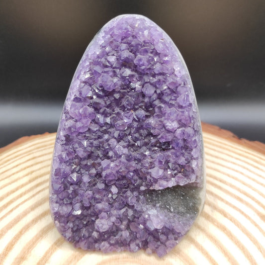 435g Amethyst Geode Cluster Purple Amethyst from South Brazil Amethyst Gemstone Raw Amethyst Rough Amethyst Desk Crystal Natural Crystals
