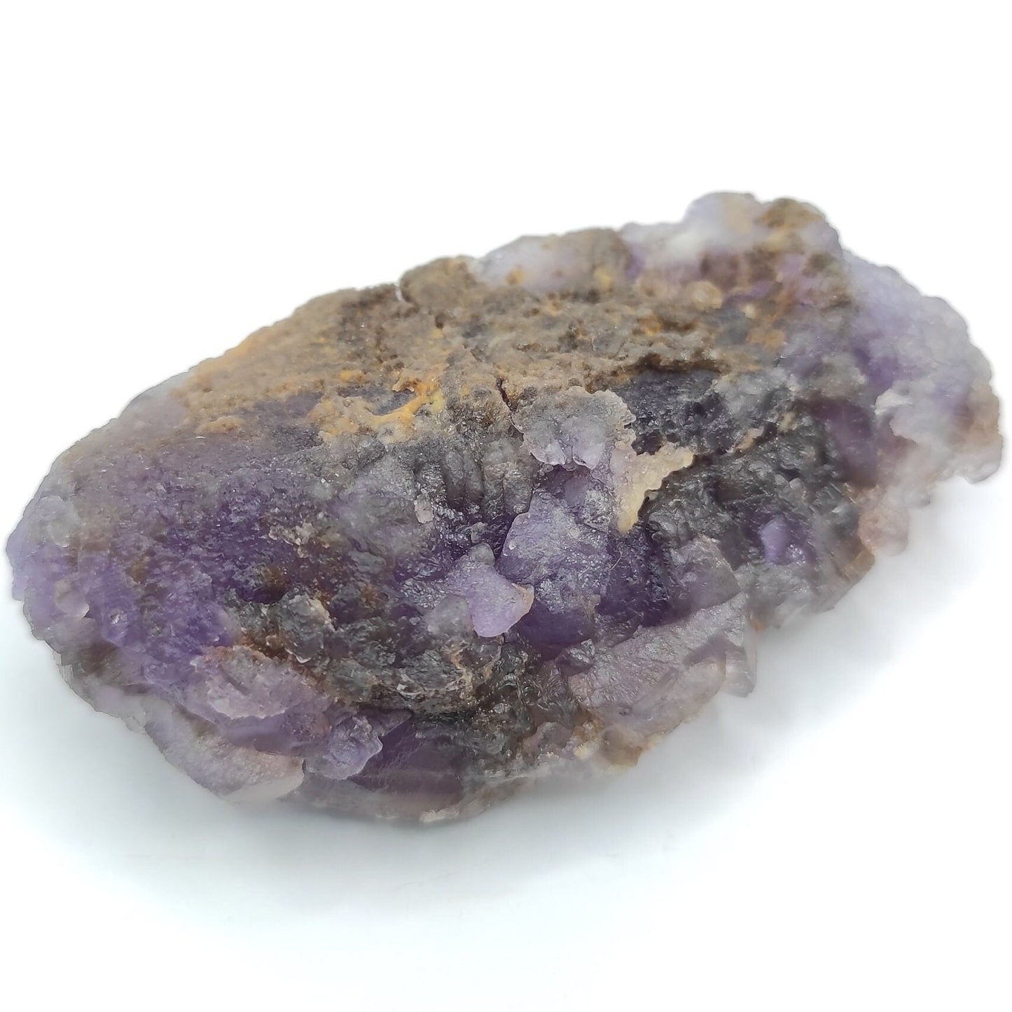 73g Purple Cubic Fluorite - Balochistan, Pakistan - Raw Fluorite Mineral Specimen - Rough Fluorite Pieces - Fluorite Crystals