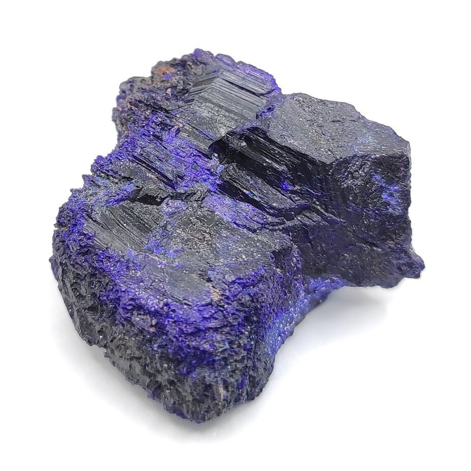 10.39g Crystallized Azurite - Kerrouchen, Morocco - Blue Azurite Specimen - High Quality Blue Azurite - Azurite Mineral Specimen