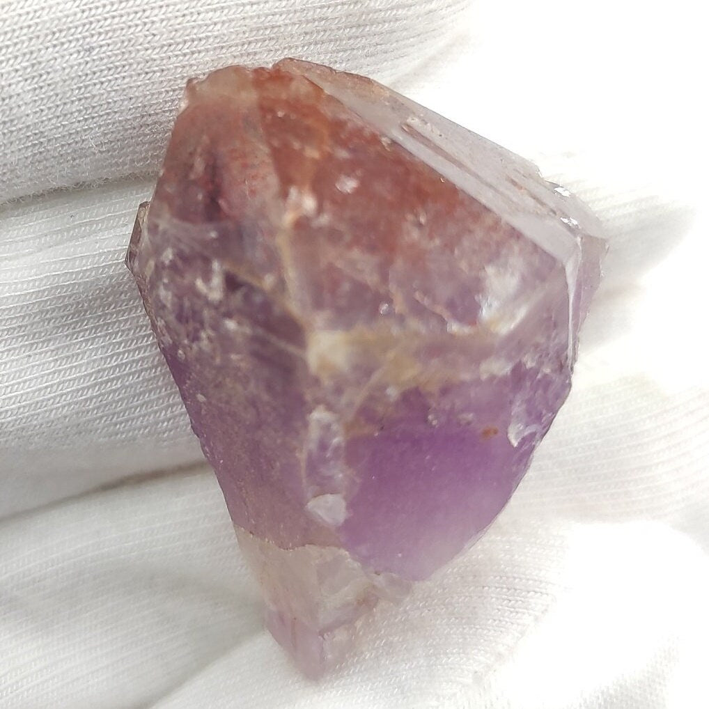 14g Mini Thunder Bay Amethyst - Hematite Amethyst - Canadian Amethyst Crystal - Hematite Included - Mini Small Pocket Crystals