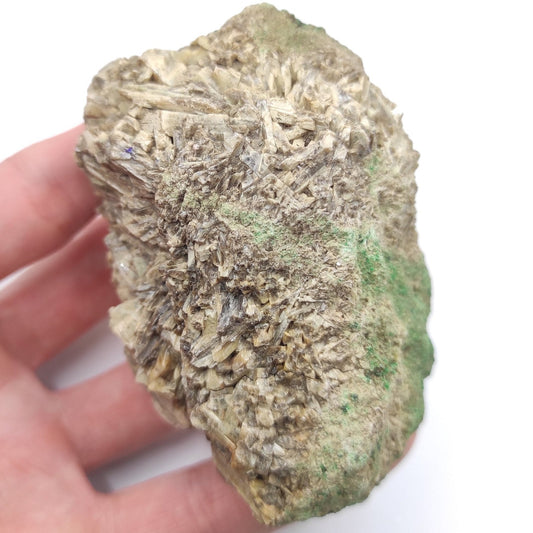 345g Grossular Garnet and Diopside Mineral Specimen - Orford Nickel Mine, Quebec - Green Grossular from Canada - Large Green Mineral