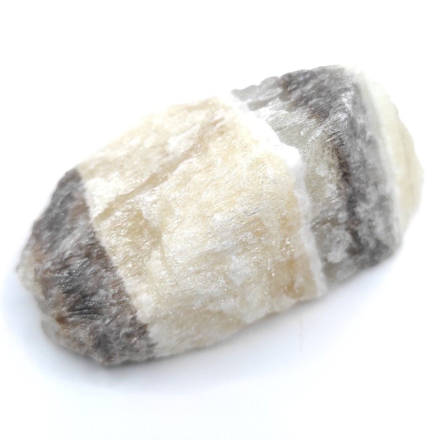 92g Zebra Calcite - Patterned Calcite Crystal - Chihuahua, Mexico - Natural Calcite - Calcite Stone - Raw Calcite Piece - Rough Calcite