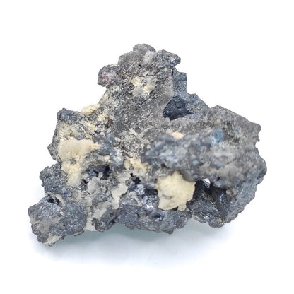 18g Acanthite Silver Ore Crystals - Bou Azzer, Morocco - Raw Silver Sulfide Minerals - Silver Minerals Specimen - Rough Silver Crystals