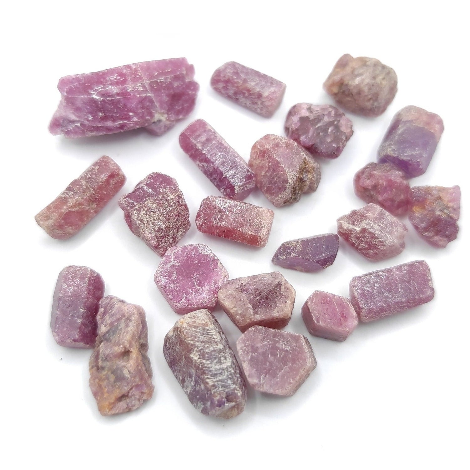 128ct Untreated Ruby Lot - Unheated Ruby Gemstones - Raw Red Ruby from Madagascar - Rough Rubies Gems - Loose Ruby Gemstones - Rough Gems