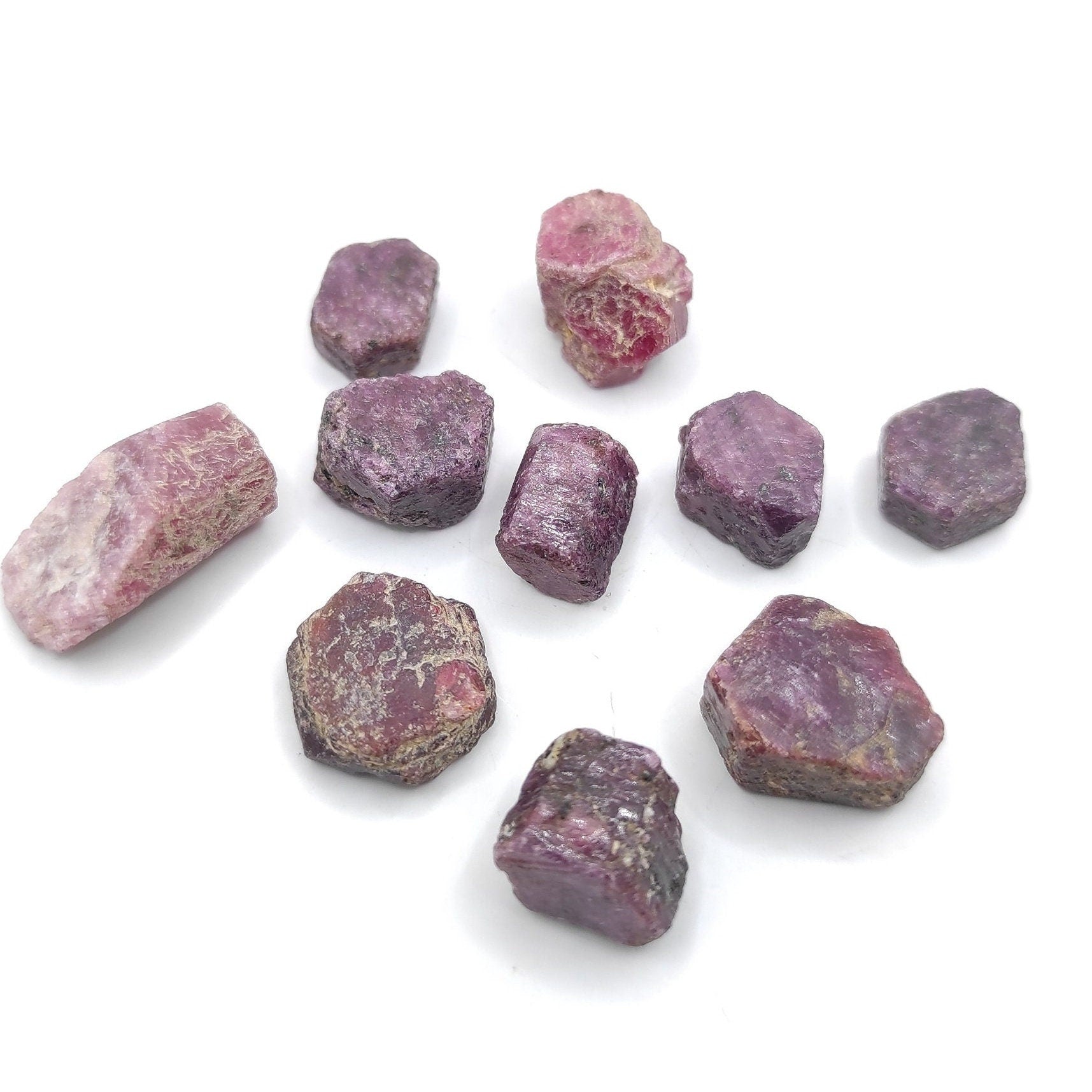107ct Untreated Ruby Lot - Unheated Ruby Gemstones - Raw Red Ruby from Madagascar - Rough Rubies Gems - Loose Ruby Gemstones - Rough Gems