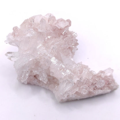43g Natural Pink Lithium Coated Quartz Crystal - Bolivar, Santander, Colombia - Pink Quartz Cluster - Crystallized Quartz Mineral Specimen