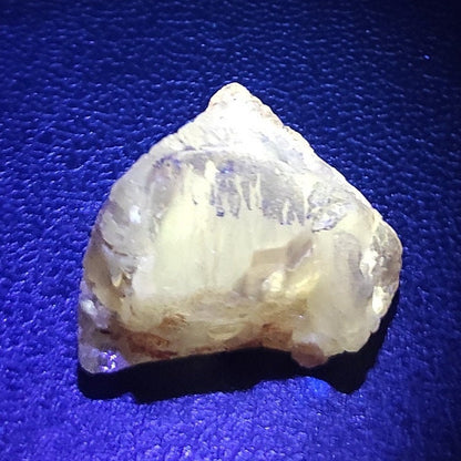 31g Cerussite Mineral Specimen - UV Reactive Minerals - Natural Cerussite Crystal - Thumbnail Specimen - Cerussite from Mibladen, Morocco