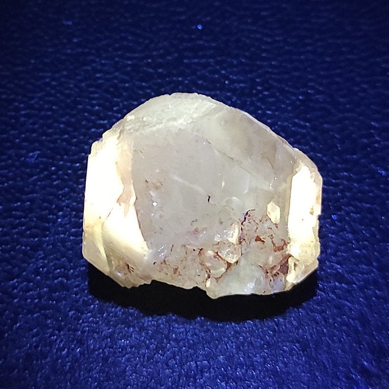21g Cerussite Mineral Specimen - UV Reactive Minerals - Natural Cerussite Crystal - Thumbnail Specimen - Cerussite from Mibladen, Morocco