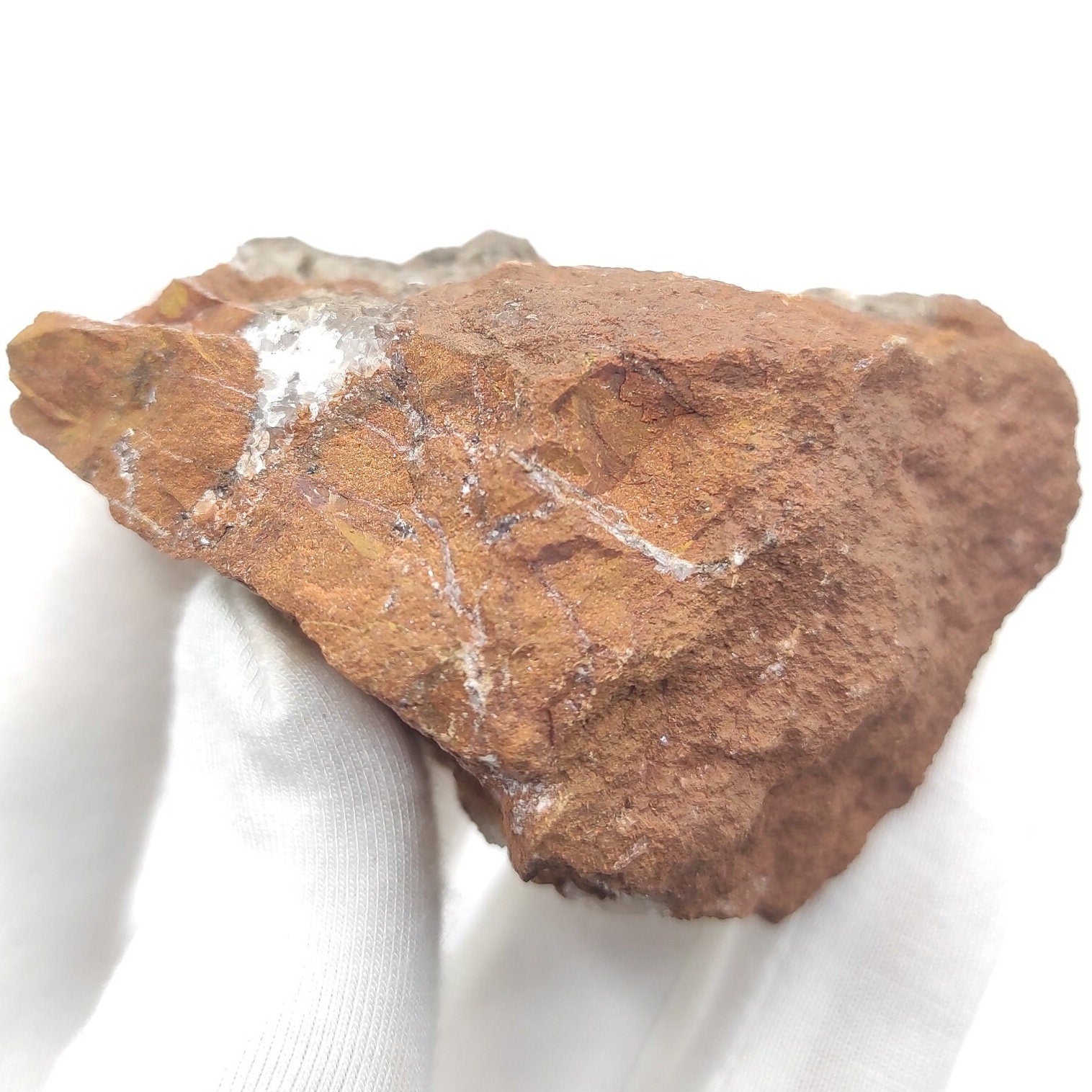 133g UV Reactive Calcite - Phosphorescent Calcite Specimen - Cambridge Cove, Nova Scotia, Canada - UV Minerals - Minerals with Afterglow