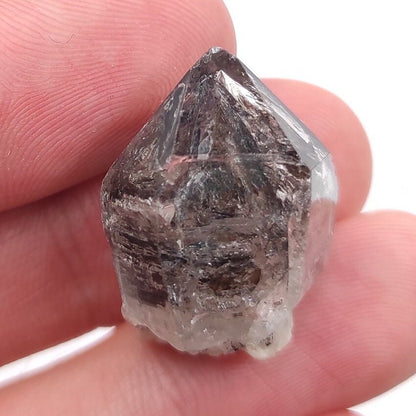 7.41g Petroleum Quartz Gem - Natural Petroleum Quartz - Diamond Quartz Crystal - Enhydro Quartz Gemstones - Natural UV Fluorescent Quartz