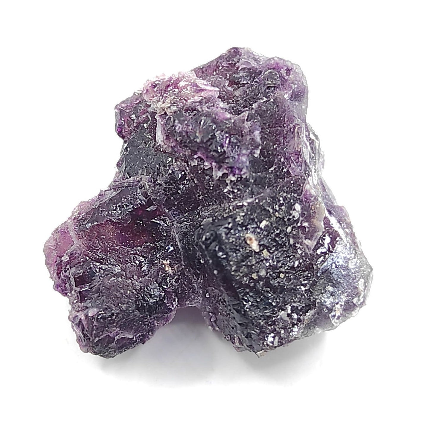 6.61g Mini Erongo Fluorite - Purple Fluorite from Erongo, Namibia - Raw Fluorite Specimen - Natural Minerals Specimen - Deep Purple Fluorite