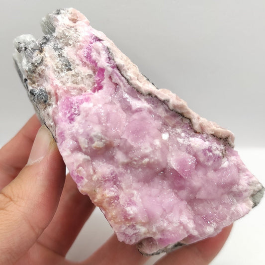 372g Cobalto Calcite - Pink Cobalt Calcite from Bou Azzer, Morocco - Salrose Stone - Cobaltocalcite Mineral Specimen - Pink Calcite Crystal