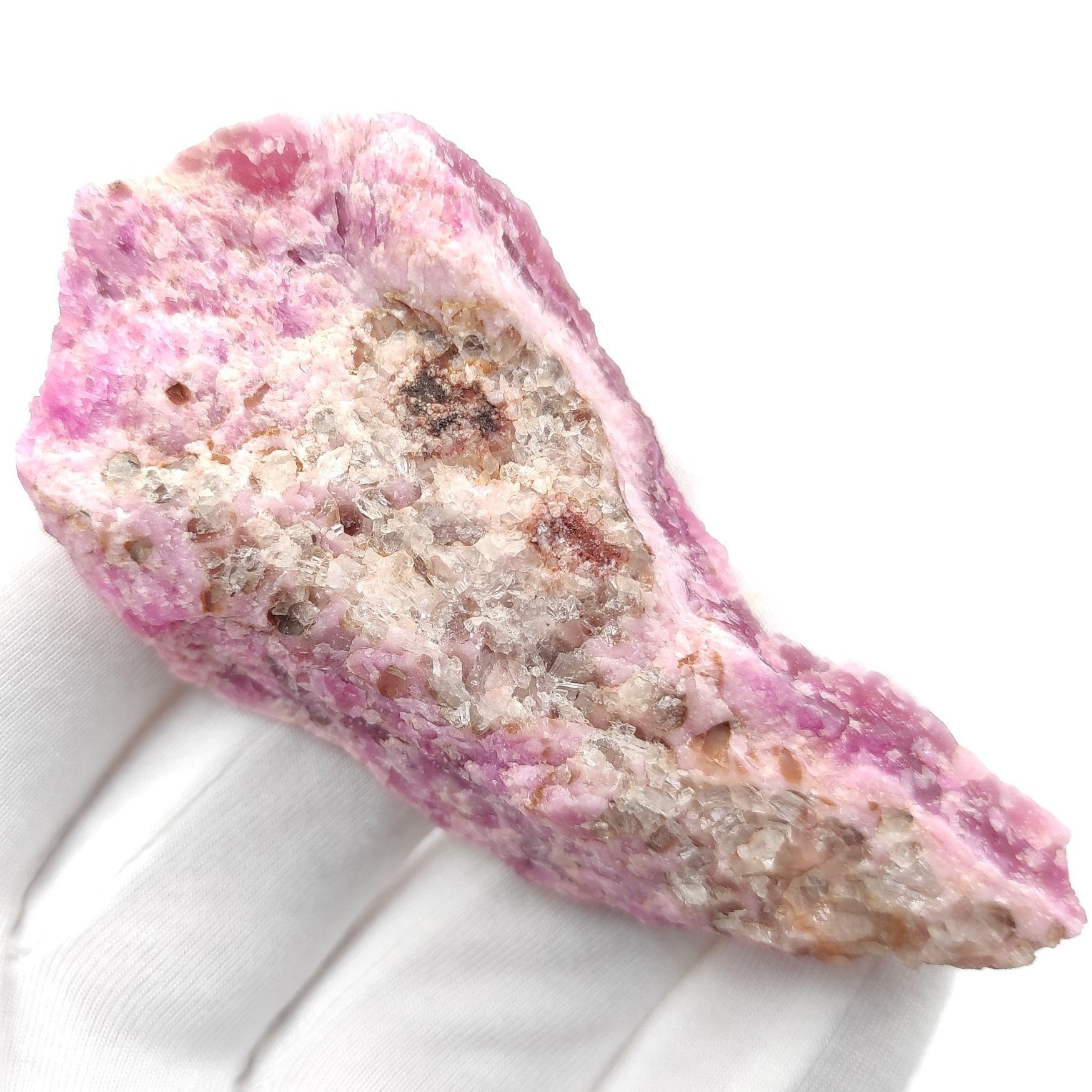62g Cobalto Calcite - Pink Cobalt Calcite from Bou Azzer, Morocco - Salrose Stone - Cobaltocalcite Mineral Specimen - Pink Calcite Crystal