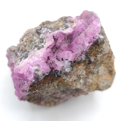 252g Crystallized Cobalto Calcite - Pink Cobalt Calcite from Bou Azzer, Morocco - Salrose Calcite Crystal - Cobaltocalcite Mineral Specimen