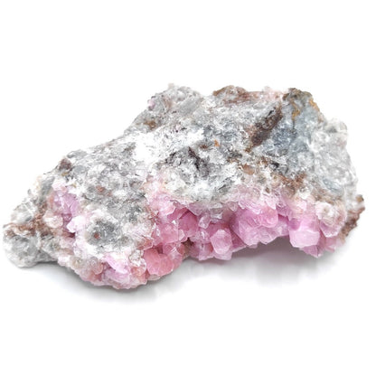 104g Crystallized Cobalto Calcite - Pink Cobalt Calcite from Bou Azzer, Morocco - Salrose Calcite Crystal - Cobaltocalcite Mineral Specimen