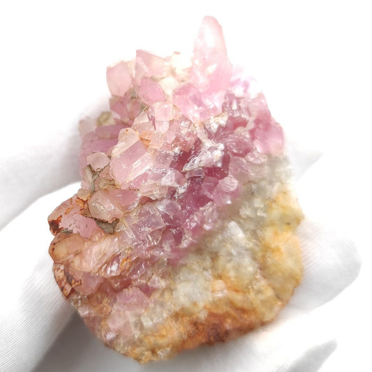 56g Cobalto Calcite - Pink Cobalt Calcite from Bou Azzer, Morocco - Salrose Stone - Cobaltocalcite Mineral Specimen - Pink Calcite Crystal