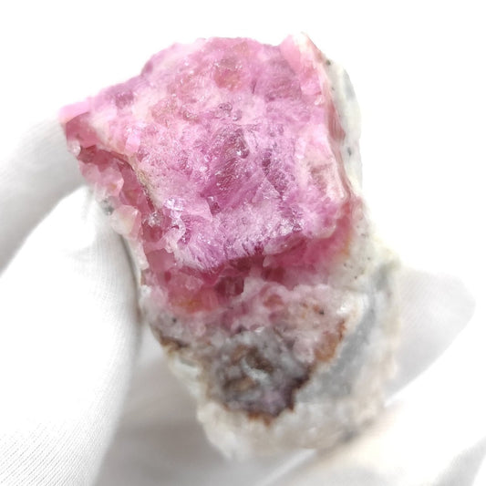 64g Cobalto Calcite - Pink Cobalt Calcite from Bou Azzer, Morocco - Salrose Stone - Cobaltocalcite Mineral Specimen - Pink Calcite Crystal