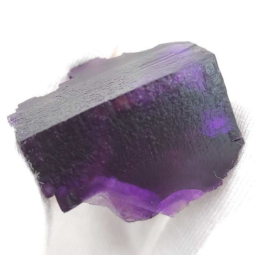 16g Illinois Fluorite Specimen - Purple Fluorite from Cave-in-Rock, Hardin County, Illinois - Natural Purple Fluorite Mineral Specimen