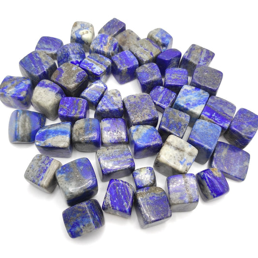 750g Lapis Lazuli Tumbles - Bulk Lot of Polished Stones - Lapis Lazuli from Afghanistan - Tumbles Crystals