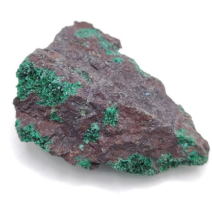14g Brochantite from Bou Azzer, Morocco - Brochantite Mineral Specimen - Brochantite in Matrix - Green Brochantite Thumbnail Specimen