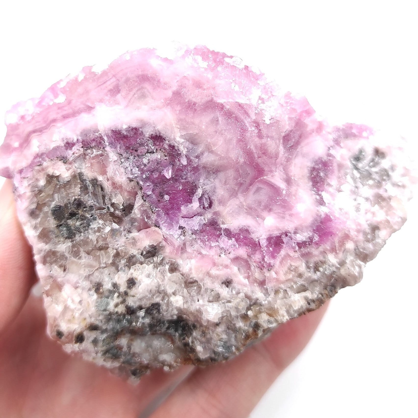 379g Cobalto Calcite - Pink Cobalt Calcite from Bou Azzer, Morocco - Salrose Stone - Cobaltocalcite Mineral Specimen - Pink Calcite Crystal