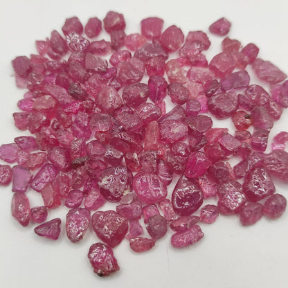 292ct Lot of Glass Filled Rubies - Large Lot of Heated Glass Filled Ruby Gemstones - Treated Rough Rubies - Raw Ruby Gems - Loose Gemstones