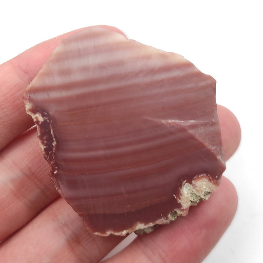 26g Red Agate Slice - Cabbing Material - Stones to Cut - Rough Agate Slab - Agate Stone from India