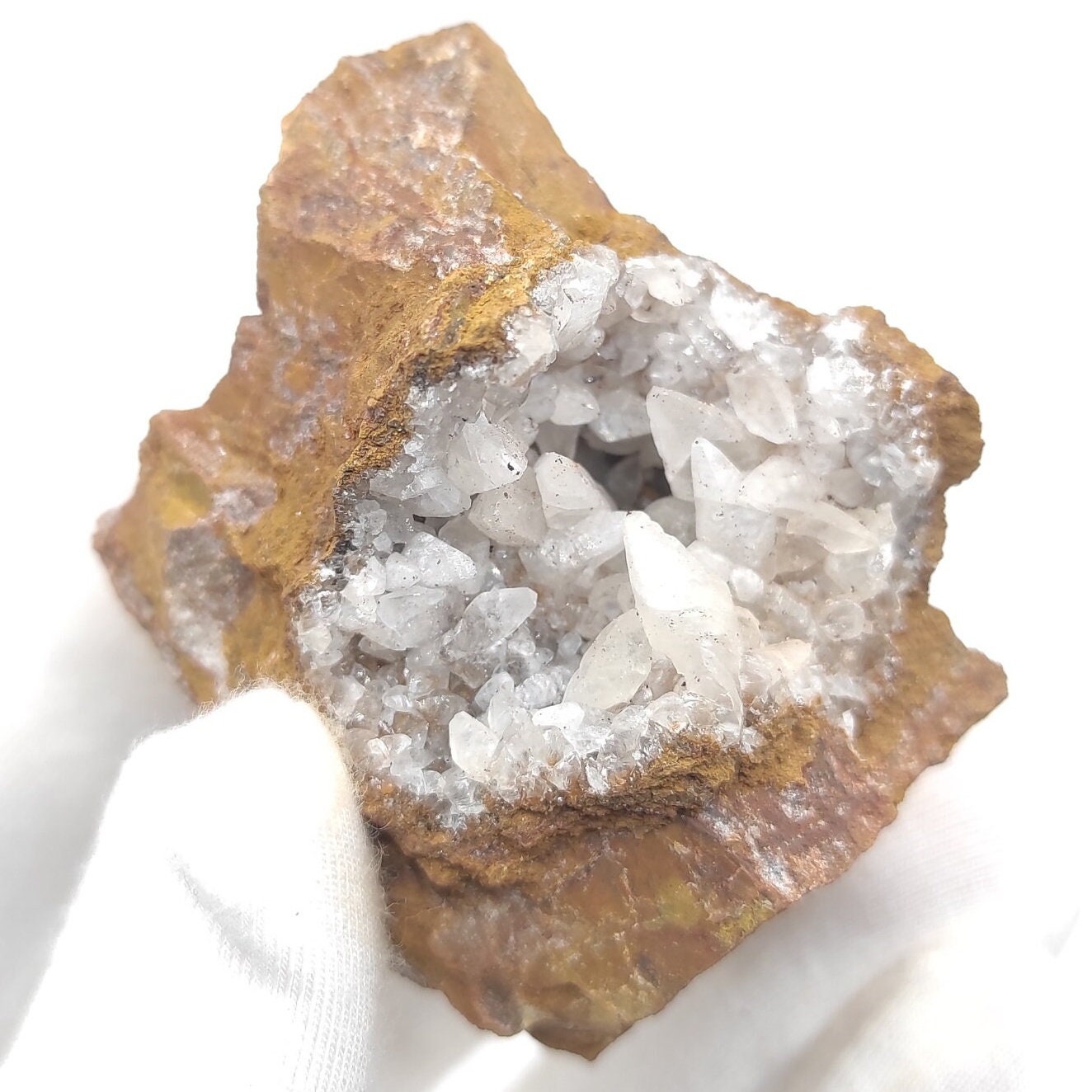 72g UV Reactive Calcite - Phosphorescent Calcite Specimen - Cambridge Cove, Nova Scotia, Canada - UV Minerals - Minerals with Afterglow