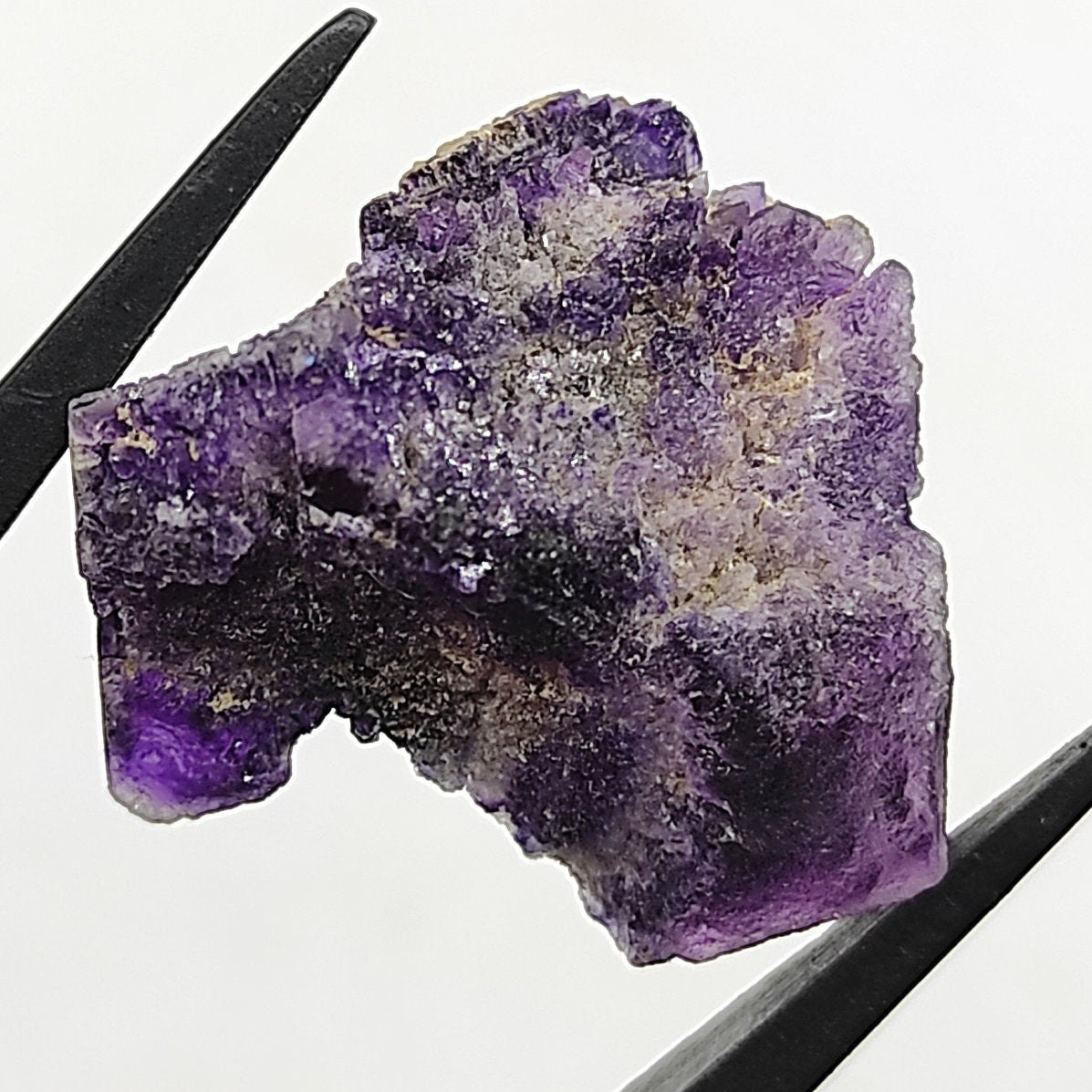 5.62g Mini Erongo Fluorite - Purple Fluorite from Erongo, Namibia - Raw Fluorite Specimen - Natural Minerals Specimen - Deep Purple Fluorite