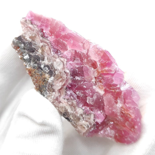 40g Cobalto Calcite - Pink Cobalt Calcite from Bou Azzer, Morocco - Salrose Stone - Cobaltocalcite Mineral Specimen - Pink Calcite Crystal