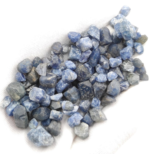 184ct Rough Sapphire Lot - Untreated & Unheated Sapphires - Rough Blue Corundum Gems from Madagascar - Raw Sapphire Gemstones - Rough Gems