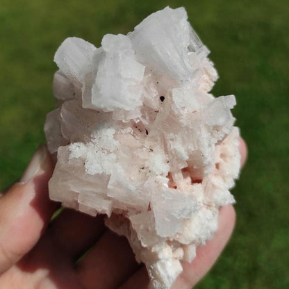 115g Light Pink Halite Crystal - Searles Lake, California - Natural Halite Salt Crystal - Raw Halite - Halite Specimen Piece