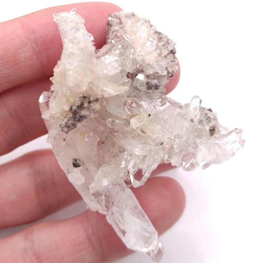 32g Clear Quartz Crystal Specimen - Clear Quartz Cluster from Belleza, Colombia - Quartz Crystals - Raw Quartz