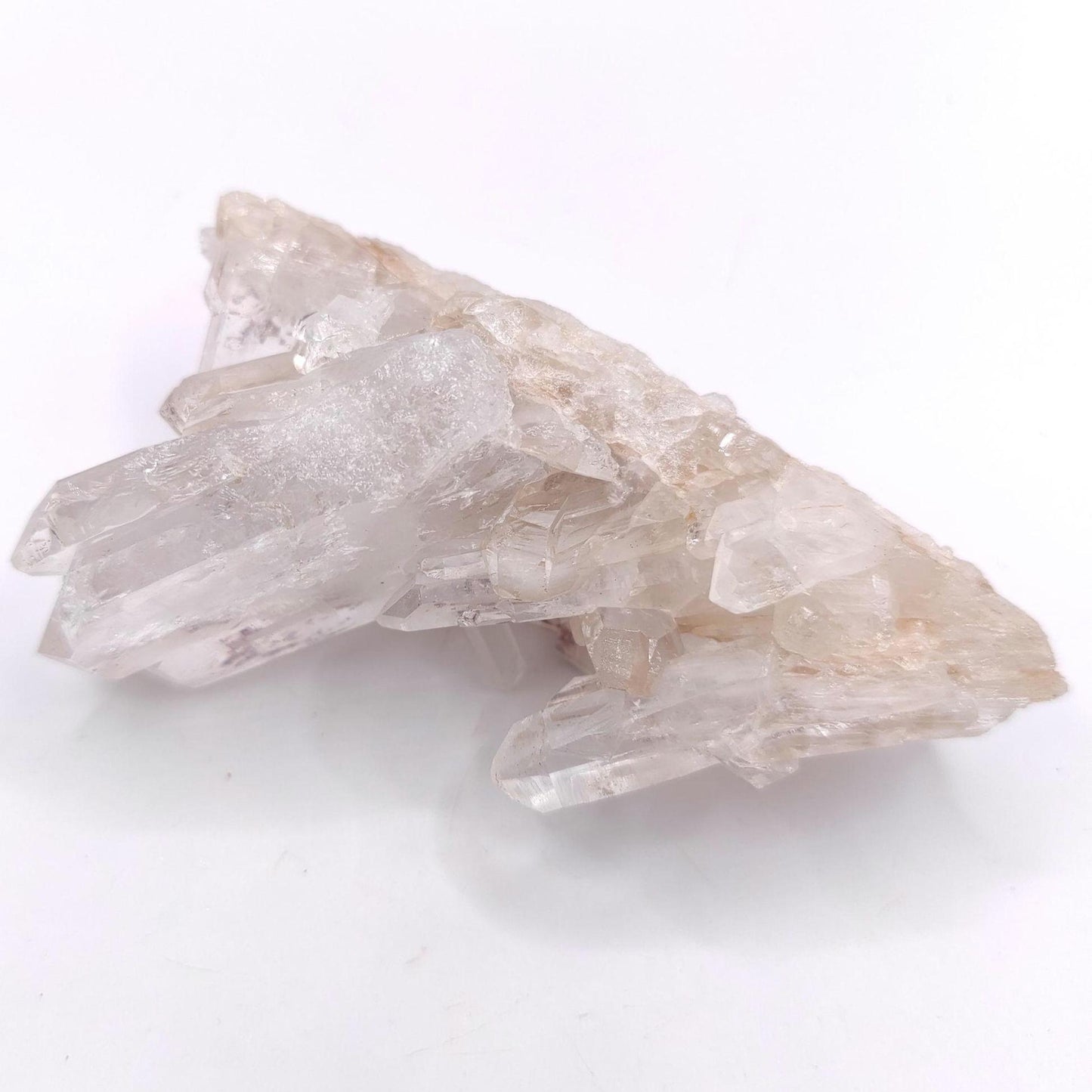 81g Clear Quartz Crystal Specimen - Clear Quartz Cluster from Belleza, Colombia - Quartz Crystals - Raw Quartz