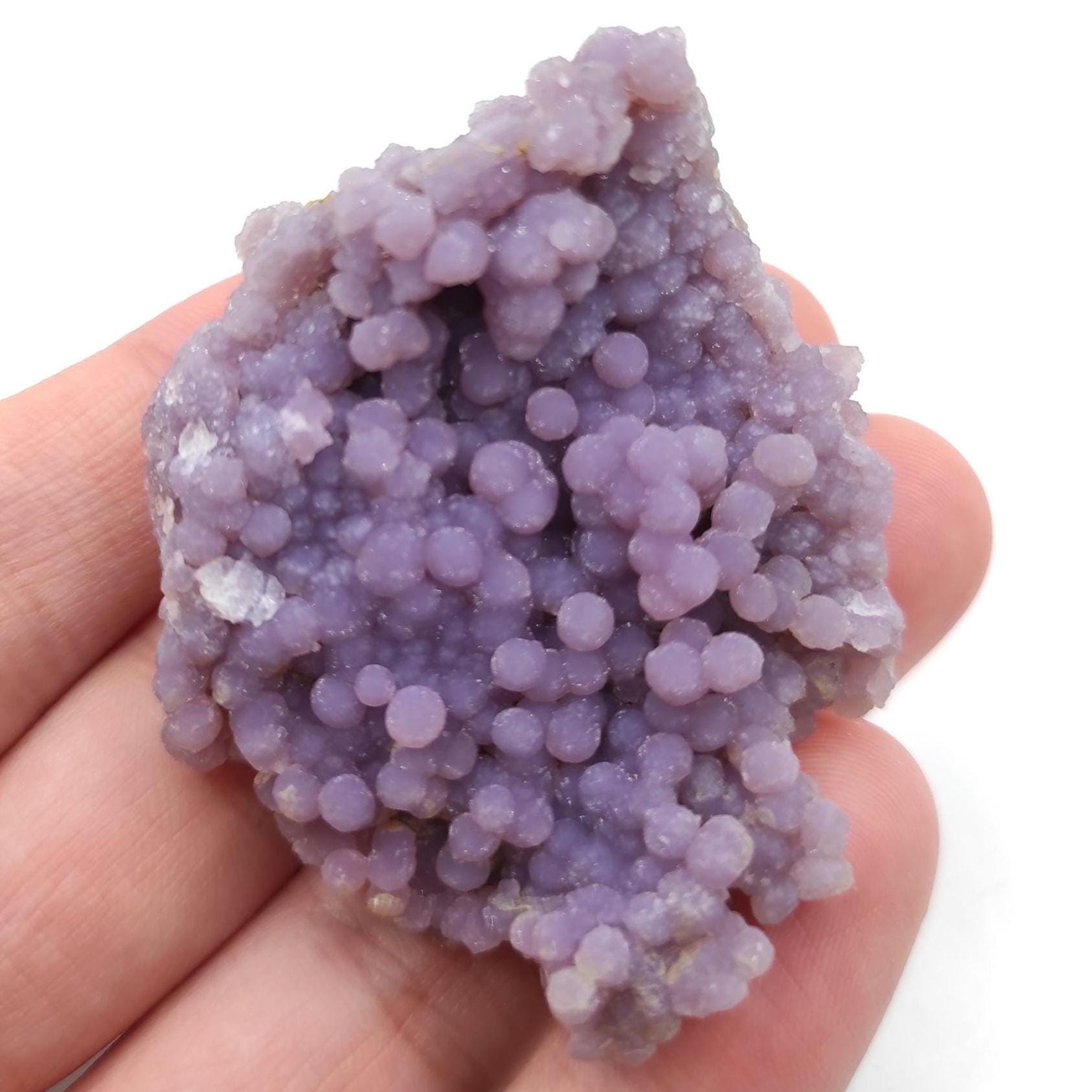 39g Grape Agate Cluster - Purple Grape Agate Mineral Specimen - Small Grape Agate - Sulawesi Island, Indonesia - Natural Crystal