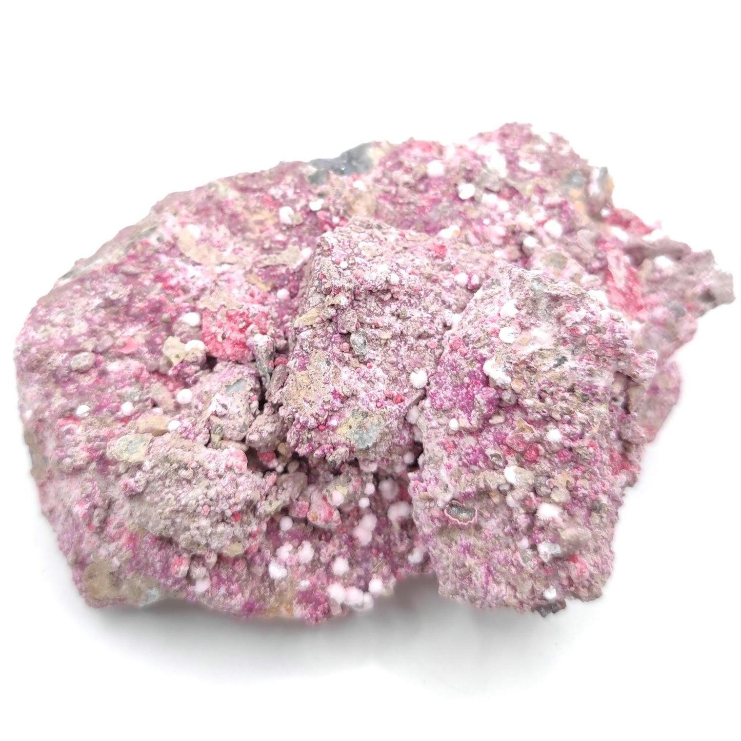 303g Rare Picropharmacolite Mineral - Rare Mineral Specimens - Bou Azzer, Morocco - Raw Pink Minerals - Mineral Collector's Piece