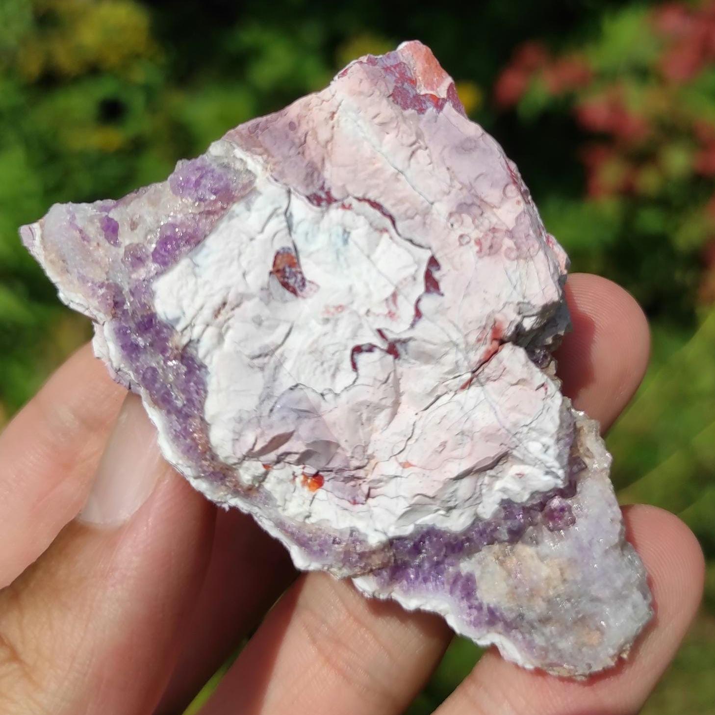 70g Bay of Fundy Amethyst - Natural Purple Amethyst Crystal from Minas Basin, Nova Scotia, Canada - Canadian Amethyst - Natural Minerals