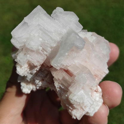 115g Light Pink Halite Crystal - Searles Lake, California - Natural Halite Salt Crystal - Raw Halite - Halite Specimen Piece