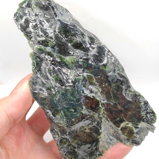 237g Serpentine Mineral - East Broughton, Quebec, Canada - Natural Green Serpentine Specimen - Large Mineral - Home Decor Minerals