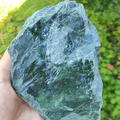 784g Serpentine Mineral - East Broughton, Quebec, Canada - Natural Green Serpentine Specimen - Large Mineral - Home Decor Minerals