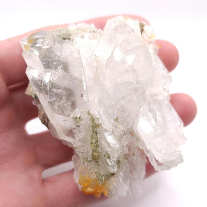 132g Clear Quartz Crystal Specimen - Clear Quartz Cluster from Belleza, Colombia - Quartz Crystals - Raw Quartz