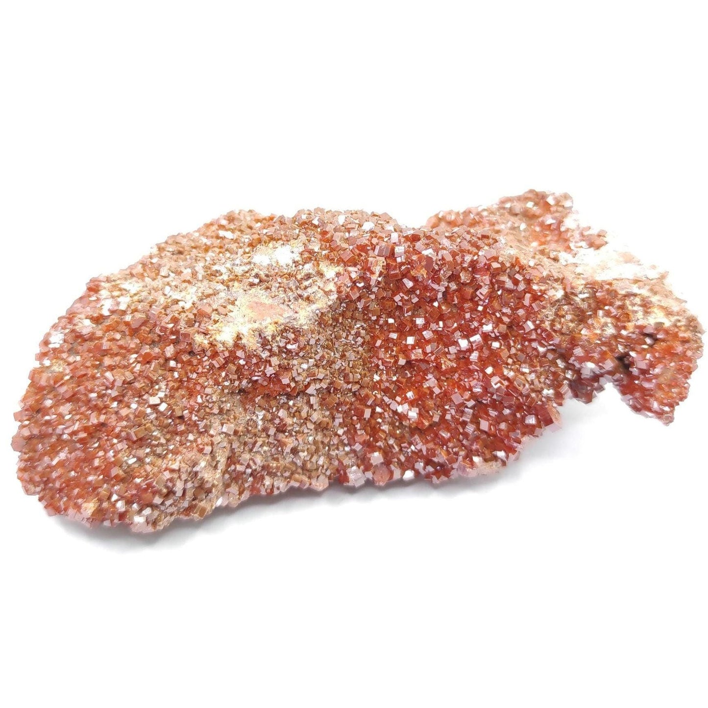 150g Vanadinite on Matrix - Mibladen, Morocco - Red Vanadinite Crystals - High Quality Vanadinite - Mineral Specimen - Natural Crystal