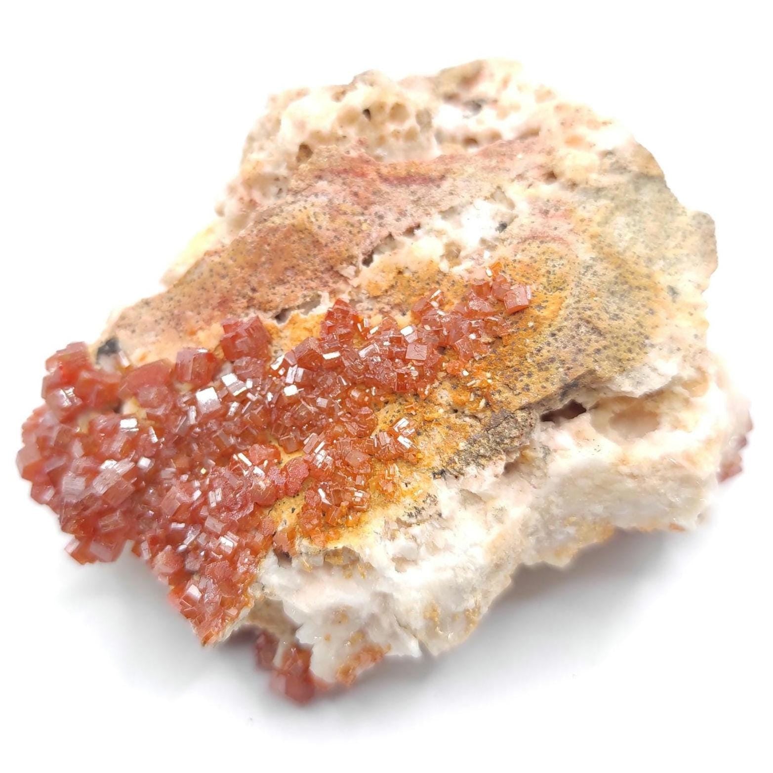 153g Vanadinite with White Barite