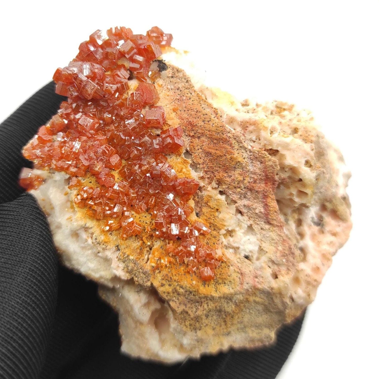 153g Vanadinite with White Barite