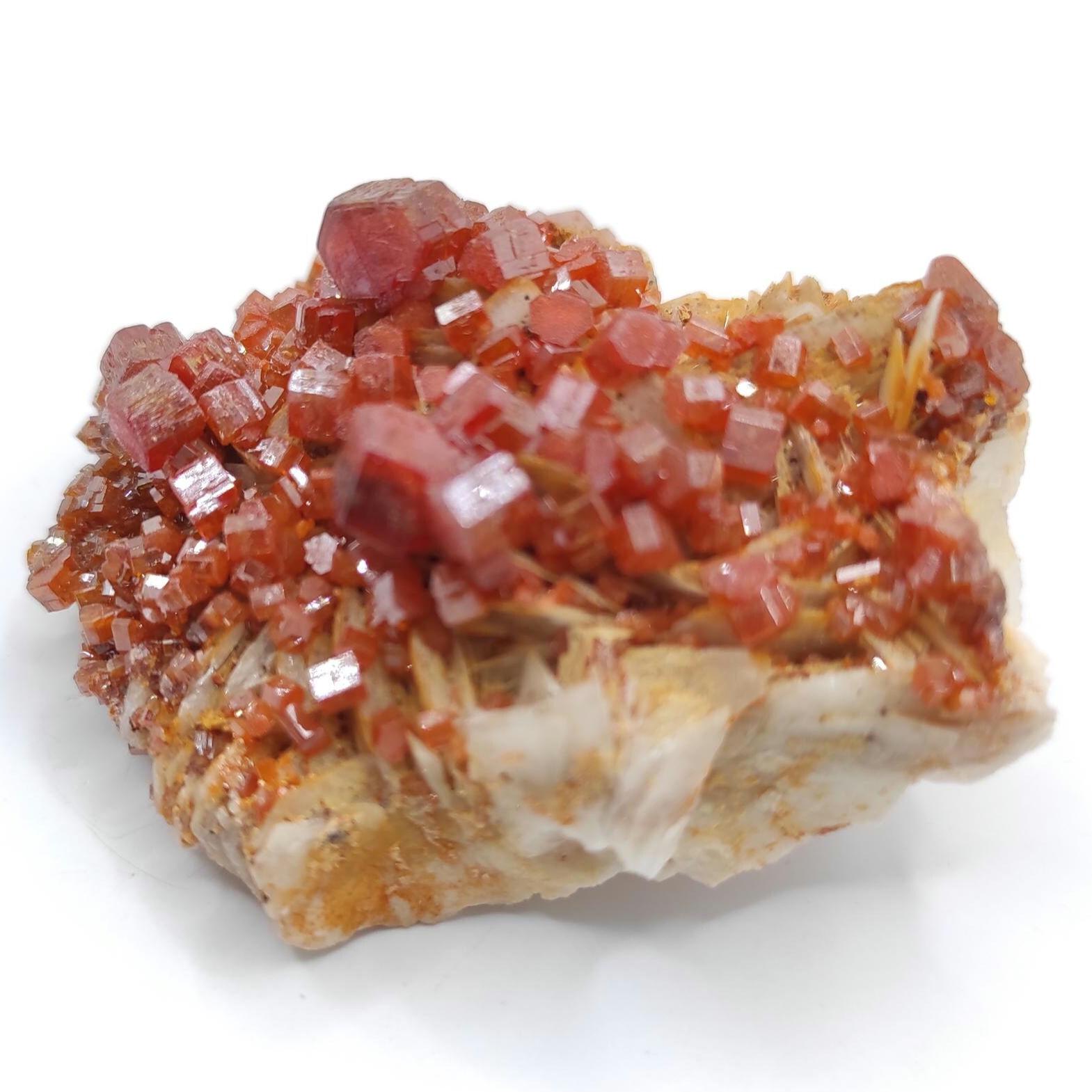 66g Vanadinite with White Barite