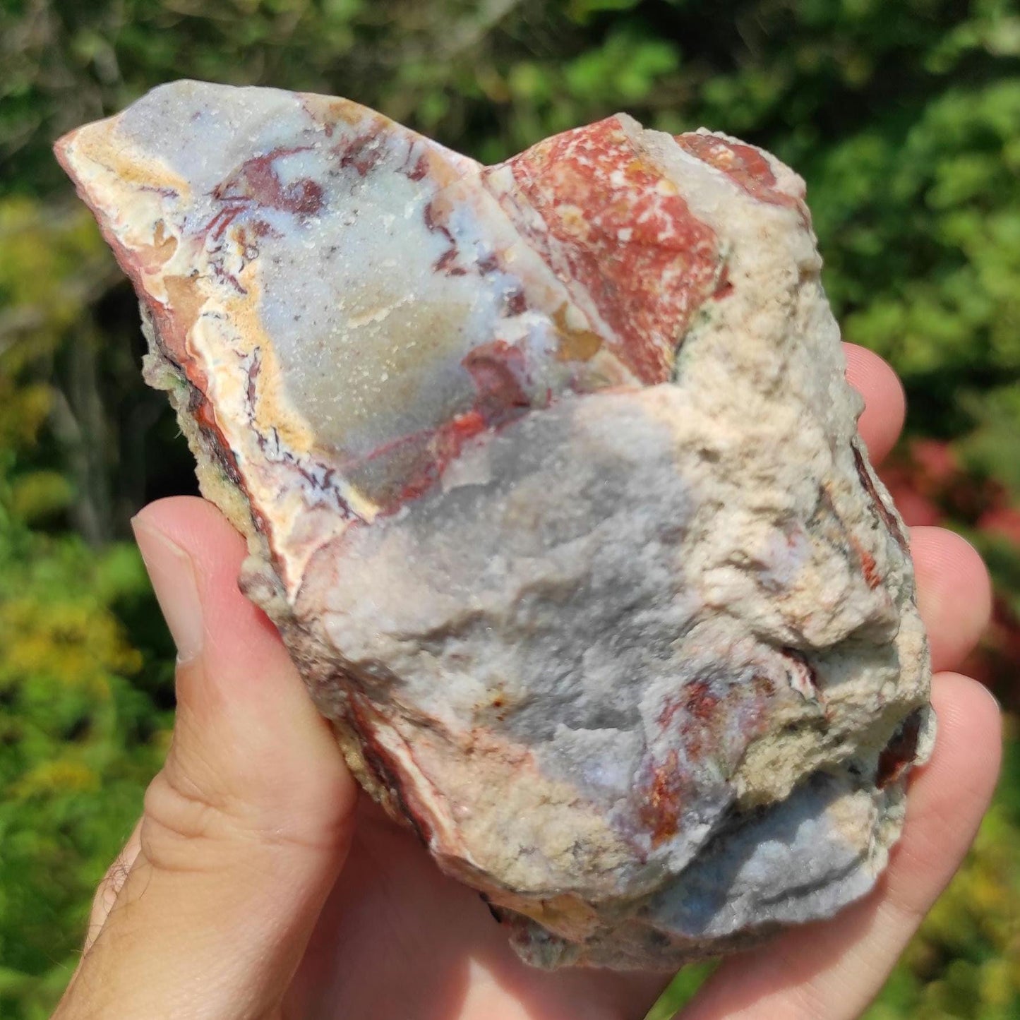 292g Bay of Fundy Agate - Polished Agate Piece from Parrsboro, Minas Basin, Nova Scotia, Canada - Canadian Agate - Raw & Polished Agate