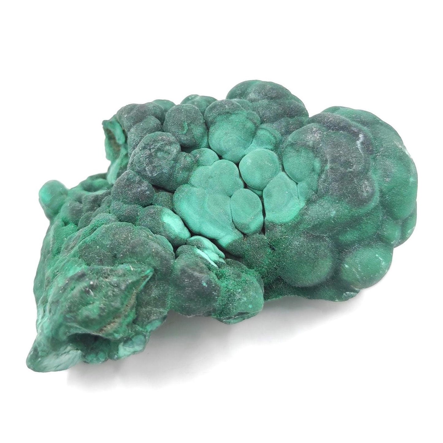 72g High Quality Malachite Specimen - Malachite Mineral from Katanga, Congo - Raw Malachite Crystal - Green Malachite - Velvet Malachite