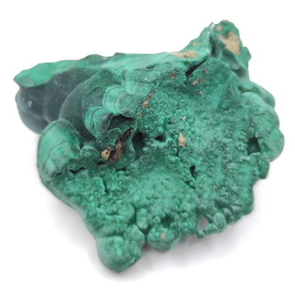 128g High Quality Malachite Specimen - Malachite Mineral from Katanga, Congo - Raw Malachite Crystal - Green Malachite - Velvet Malachite