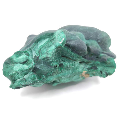 128g High Quality Malachite Specimen - Malachite Mineral from Katanga, Congo - Raw Malachite Crystal - Green Malachite - Velvet Malachite