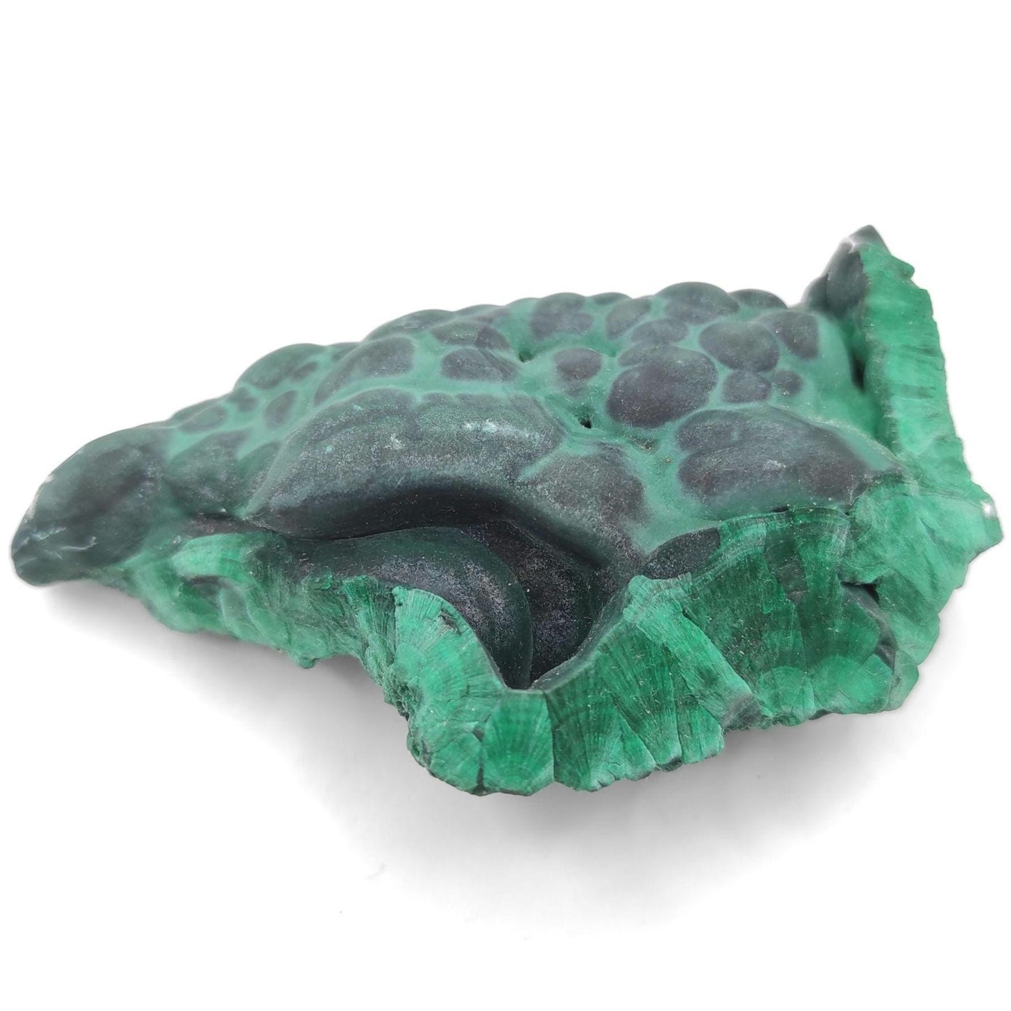 157g High Quality Malachite Specimen - Malachite Mineral from Katanga, Congo - Raw Malachite Crystal - Green Malachite - Velvet Malachite